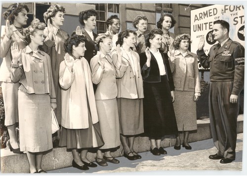 Foto stampa donne arruola
